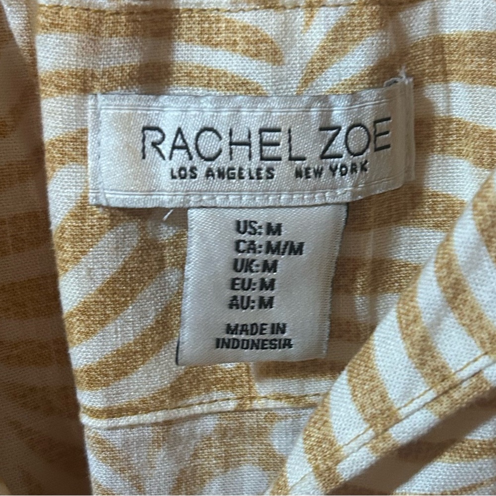 Rachel Zoe Cream and Tan Maxi Dress, no tags but never worn - Picture 2 of 7
